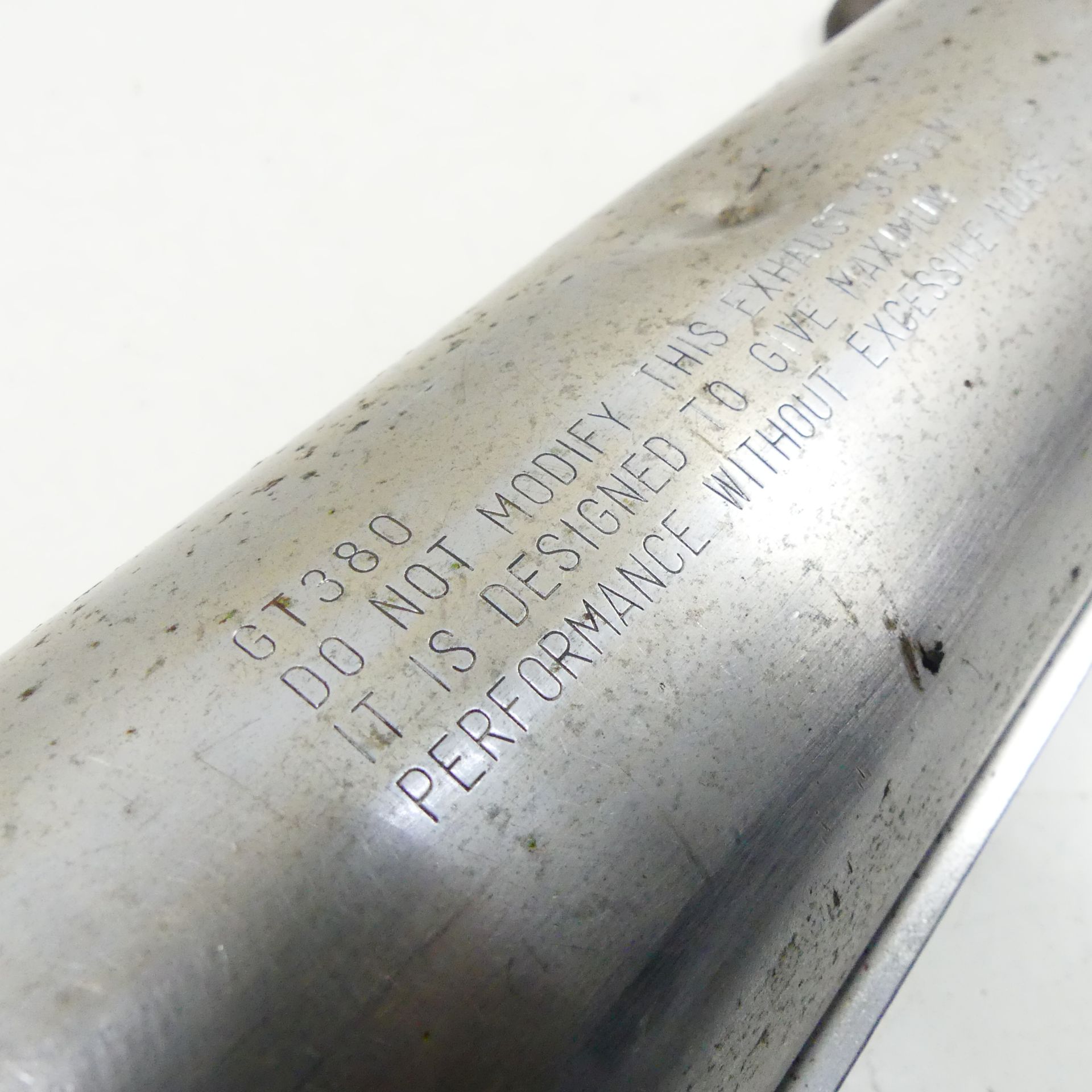 Suzuki GT 380 EZ:79 Exhaust System End Silencer Muffler 39987