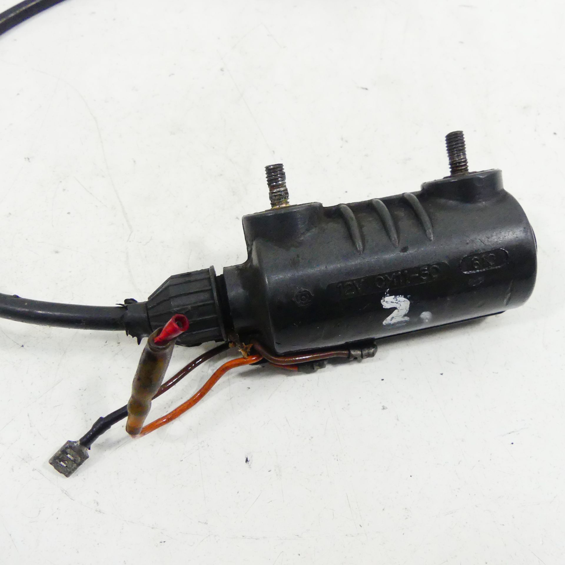 Yamaha XS 650 SE Ez: 80 Ignition Coil With Leads Spark Plug