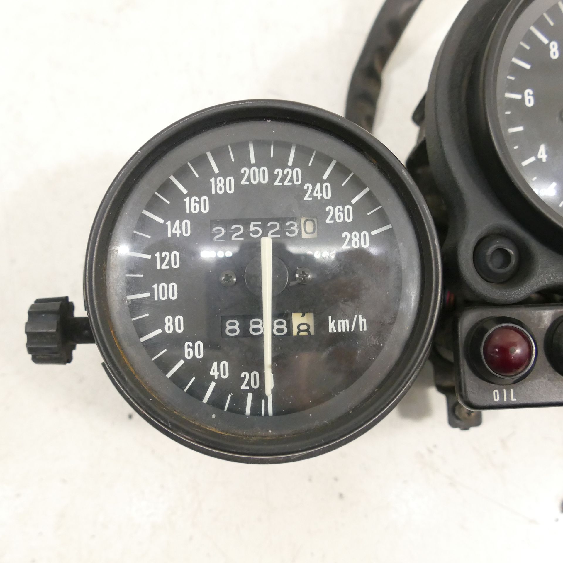 Kawasaki ZX-R 750 H Cockpit 22523 KM Speedometer Tachometer