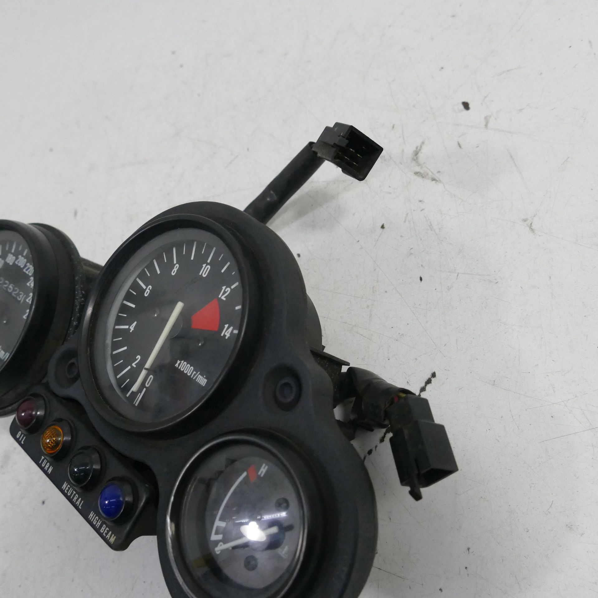 Kawasaki ZX-R 750 H Cockpit 22523 KM Speedometer Tachometer