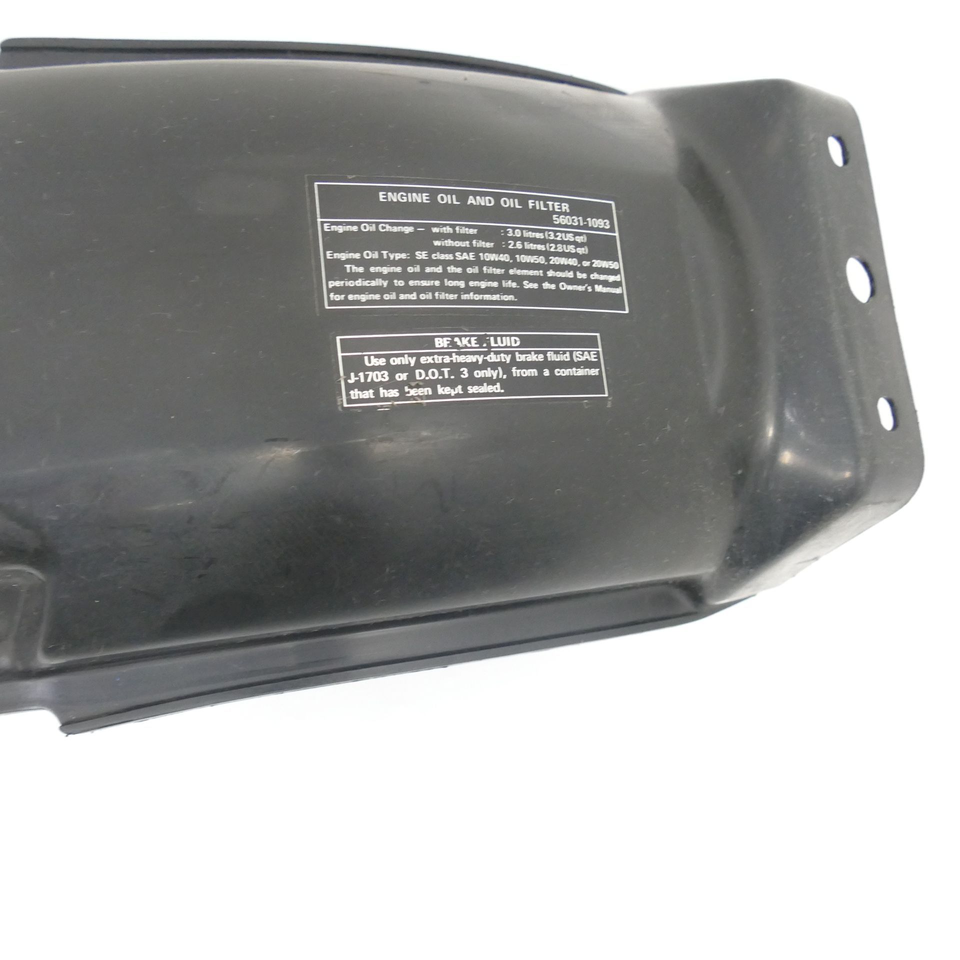 Kawasaki Z 400 J Year of manufacture: 82 Splash guard Rear