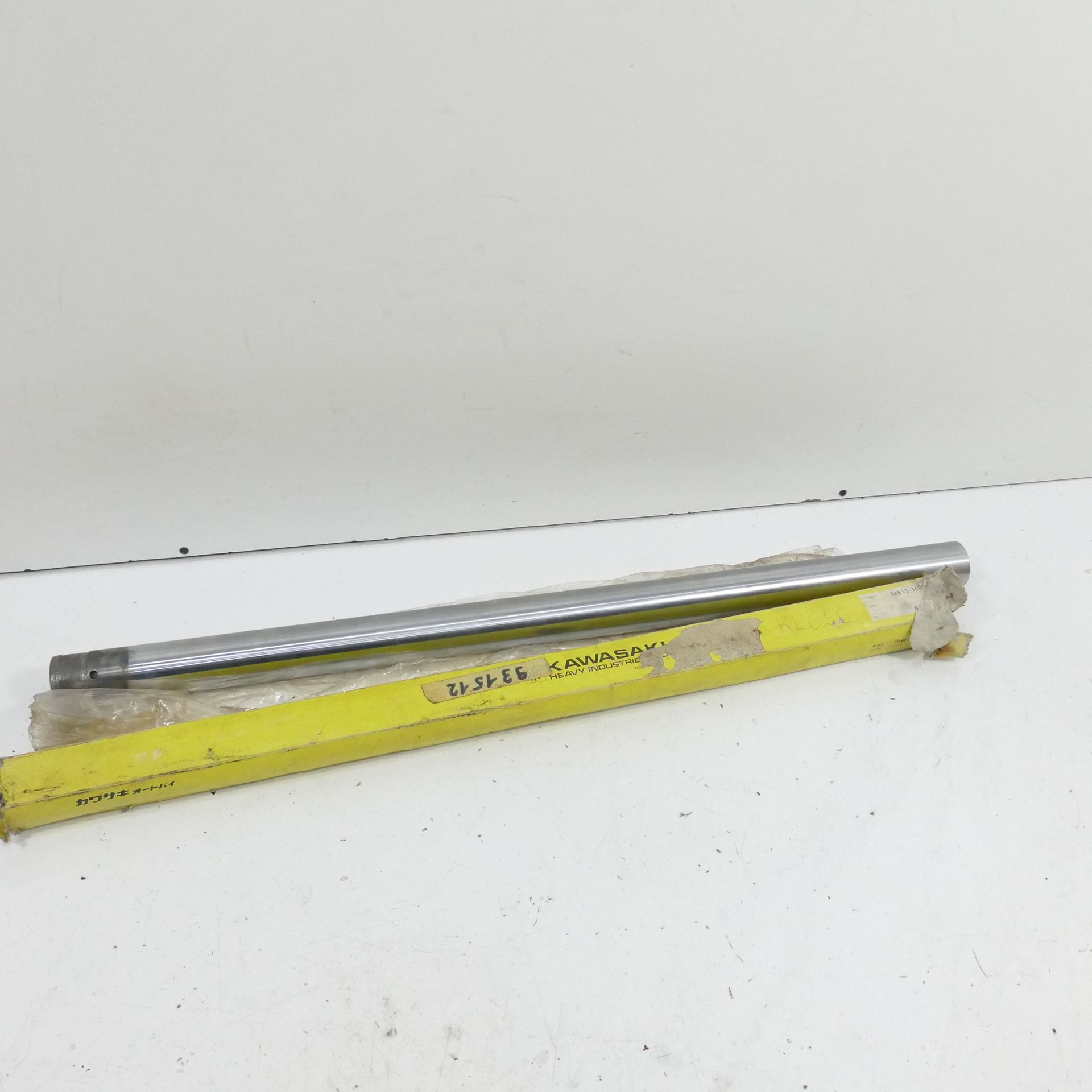 Kawasaki KLR 650 A fork tube 44013-1407 chrome tube 50646