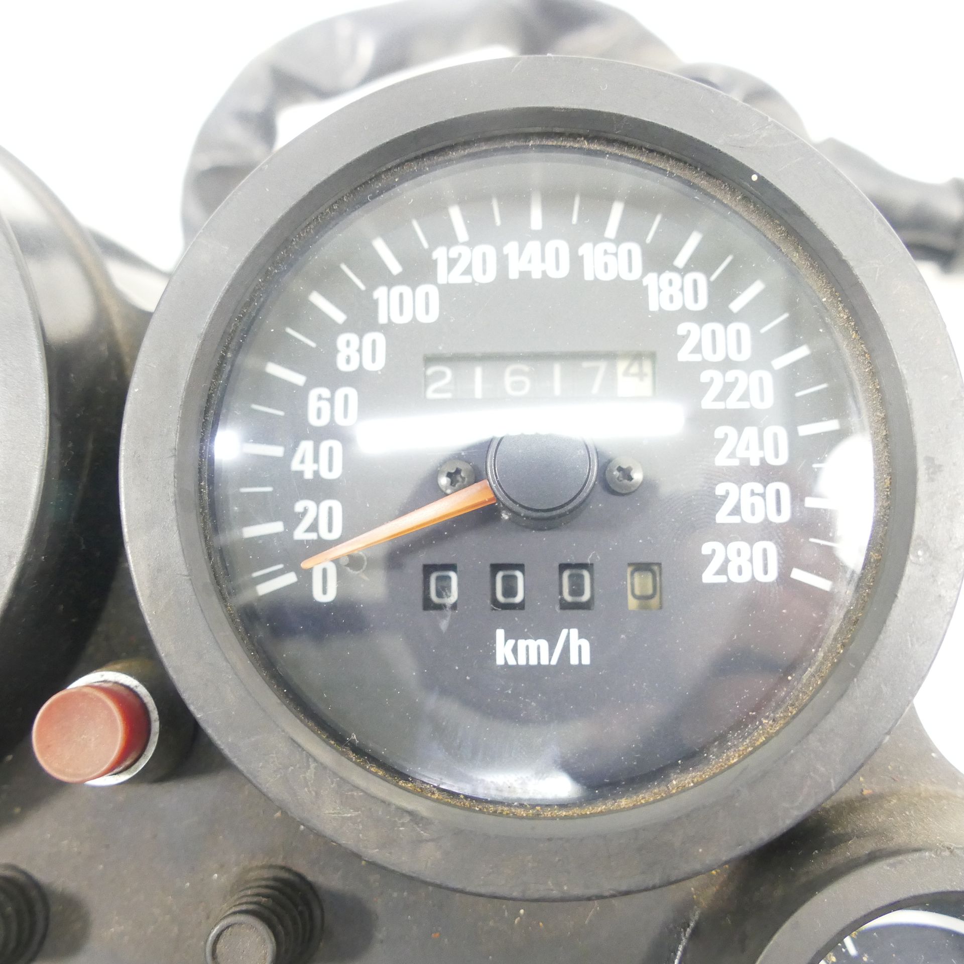 a Kawasaki GPZ 1000 Rx Cabina 21617Km Tacho Tacómetro