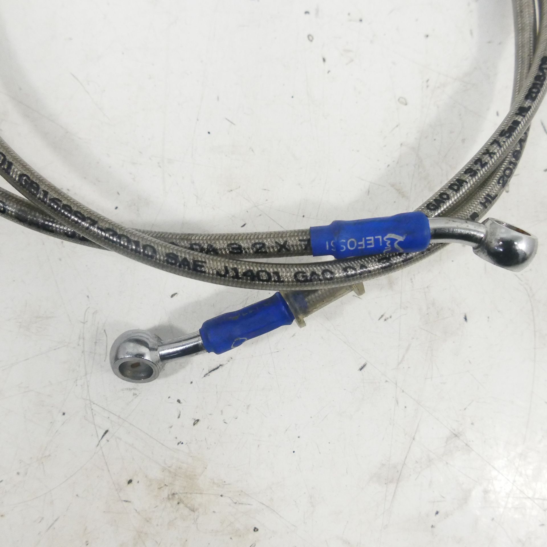 m(_ _)m Daelim Daystar 125 Fi Steel Flex Brake Line Front Brake Pump