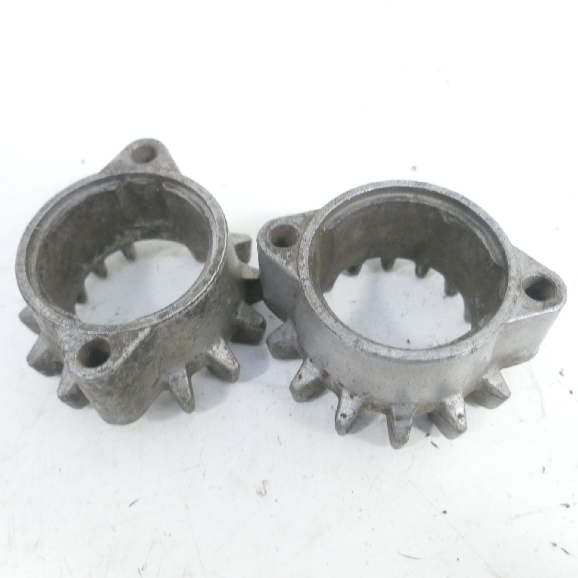 Honda CB 400 N EZ:85 2x Briede Auspuff Brieden Auspuffbefestigung