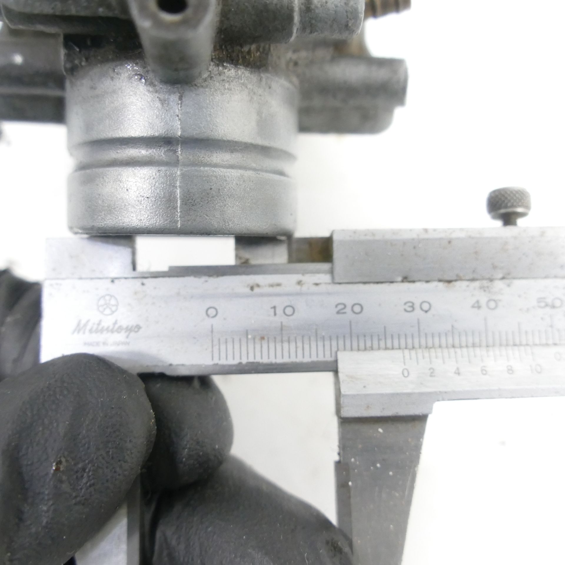 Yamaha RD 350 3L0 Vergaser Schieber Membrane Choke Teileträger
