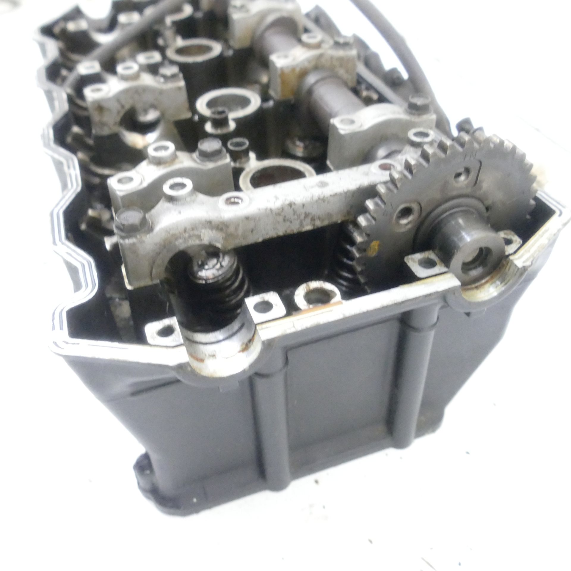 Kawasaki ZZ-R 1100 Zylinderkopf Motor Kopf Ventile 58971 | eBay