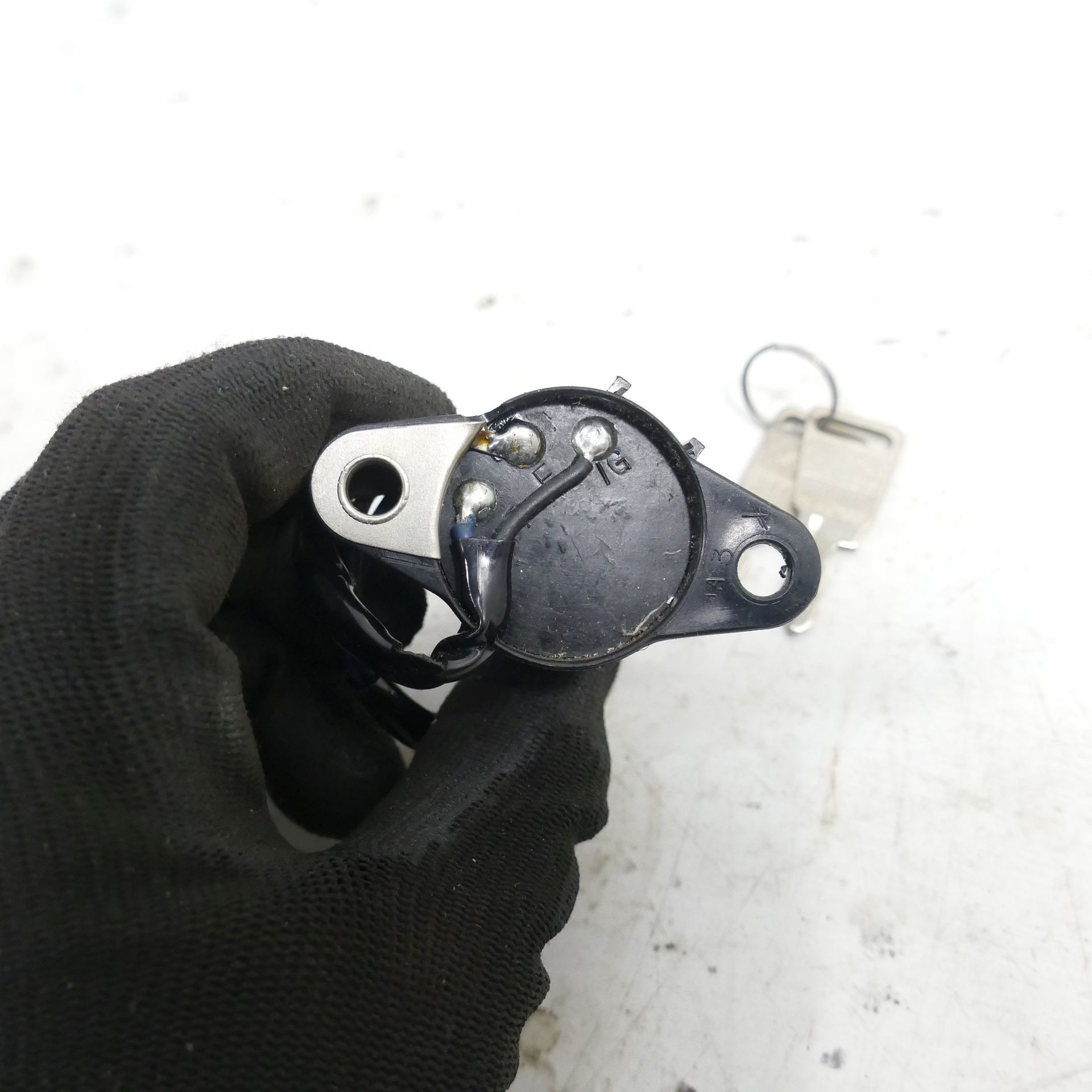 Honda CB 50 J Ignition Barrel Lock Key 59741 | eBay Australia