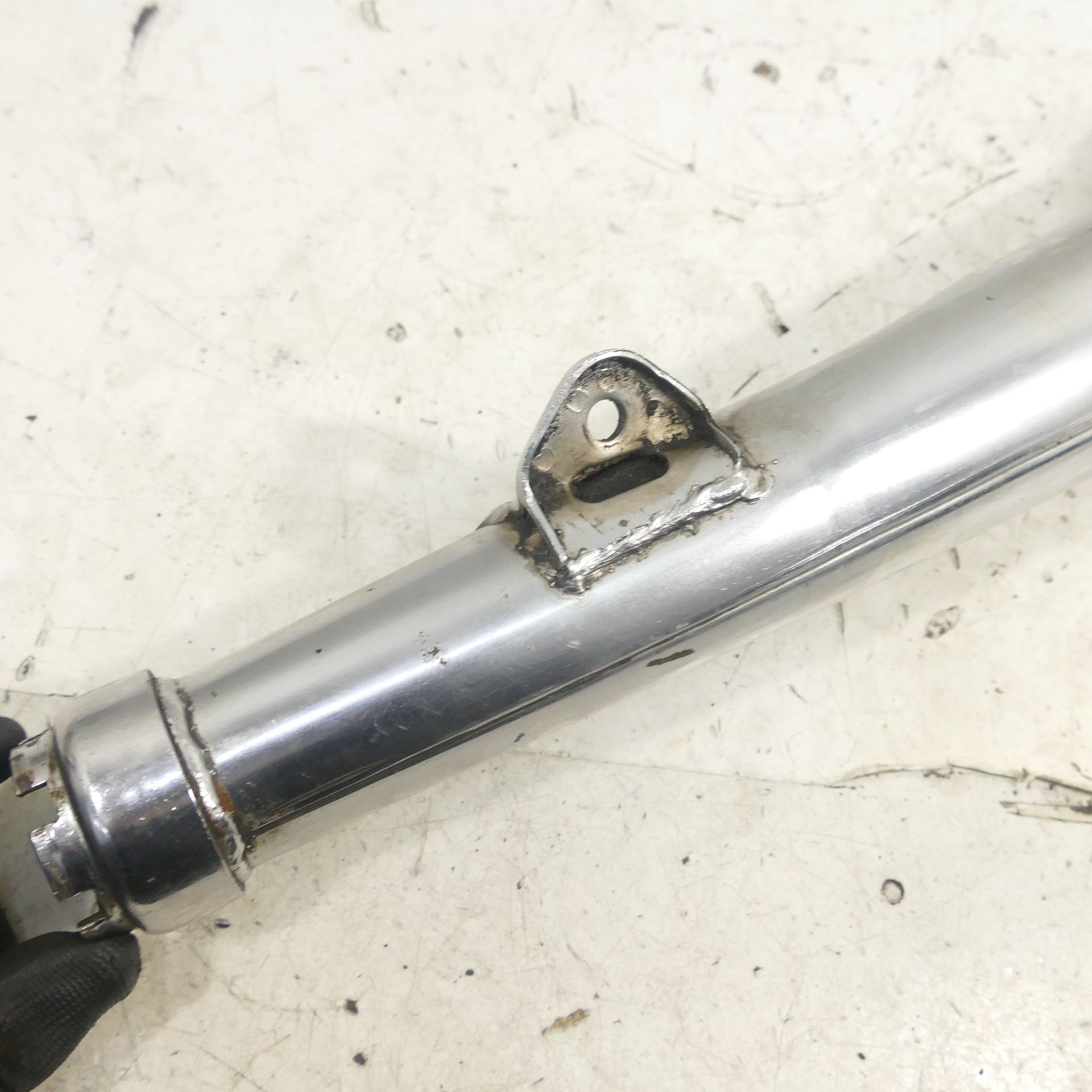 Yamaha RD 250 F EZ:79 Auspuff links 1A0-14620 Auspuffanlage