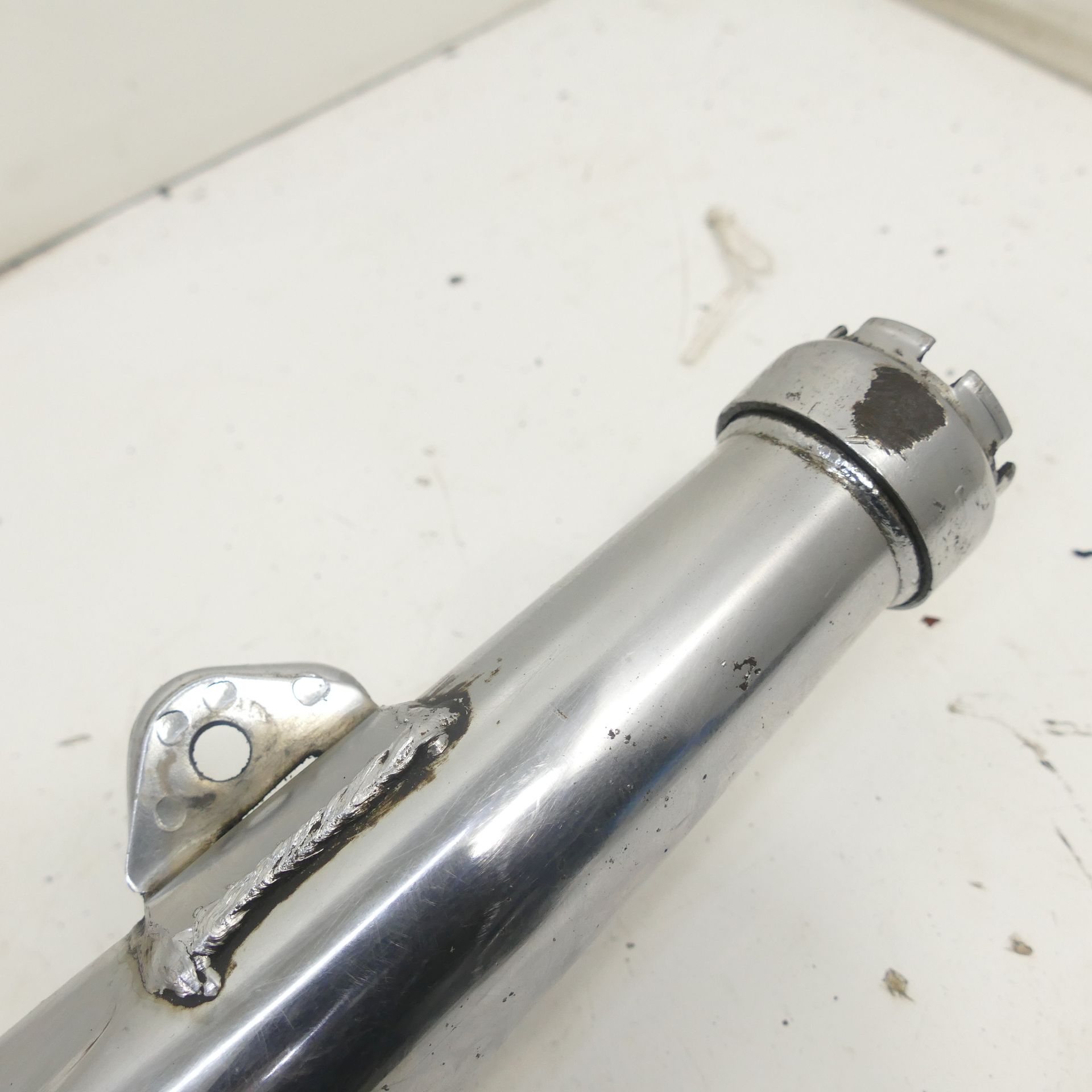 Yamaha RD 250 F EZ:79 Auspuff links 1A0-14620 Auspuffanlage