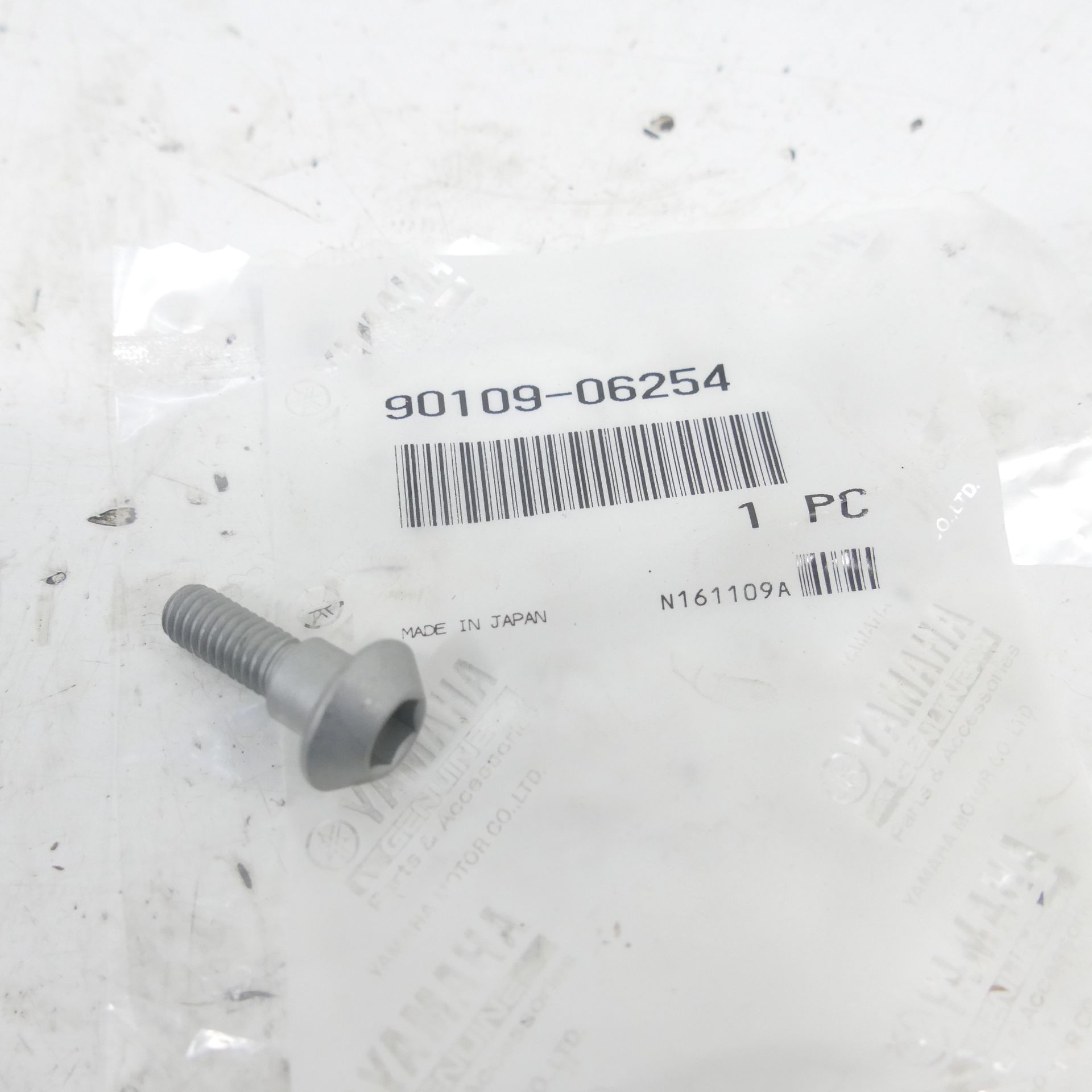 n Yamaha Diverse Modelle EZ:83 Schraube 90109-06254 Motor 61109 | eBay