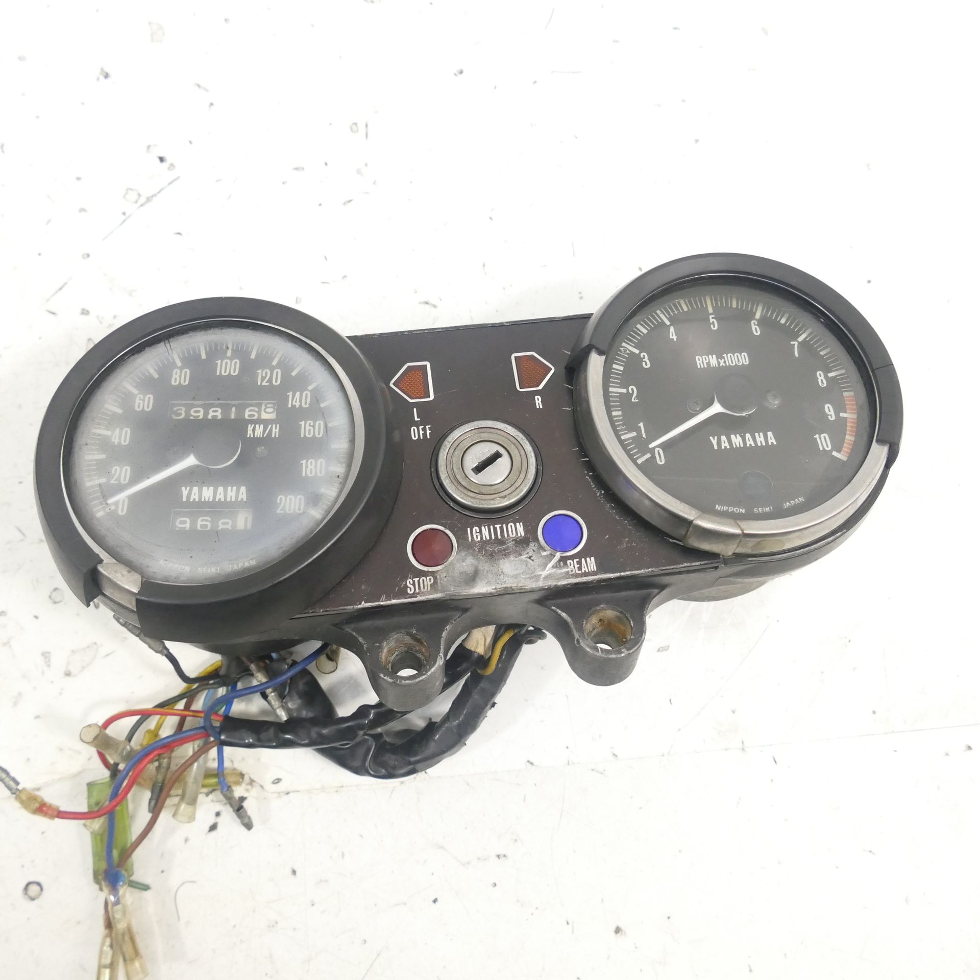楽譜 Yamaha Rd 350 351 Cockpit Speedometer Tachometer Instruments 61782