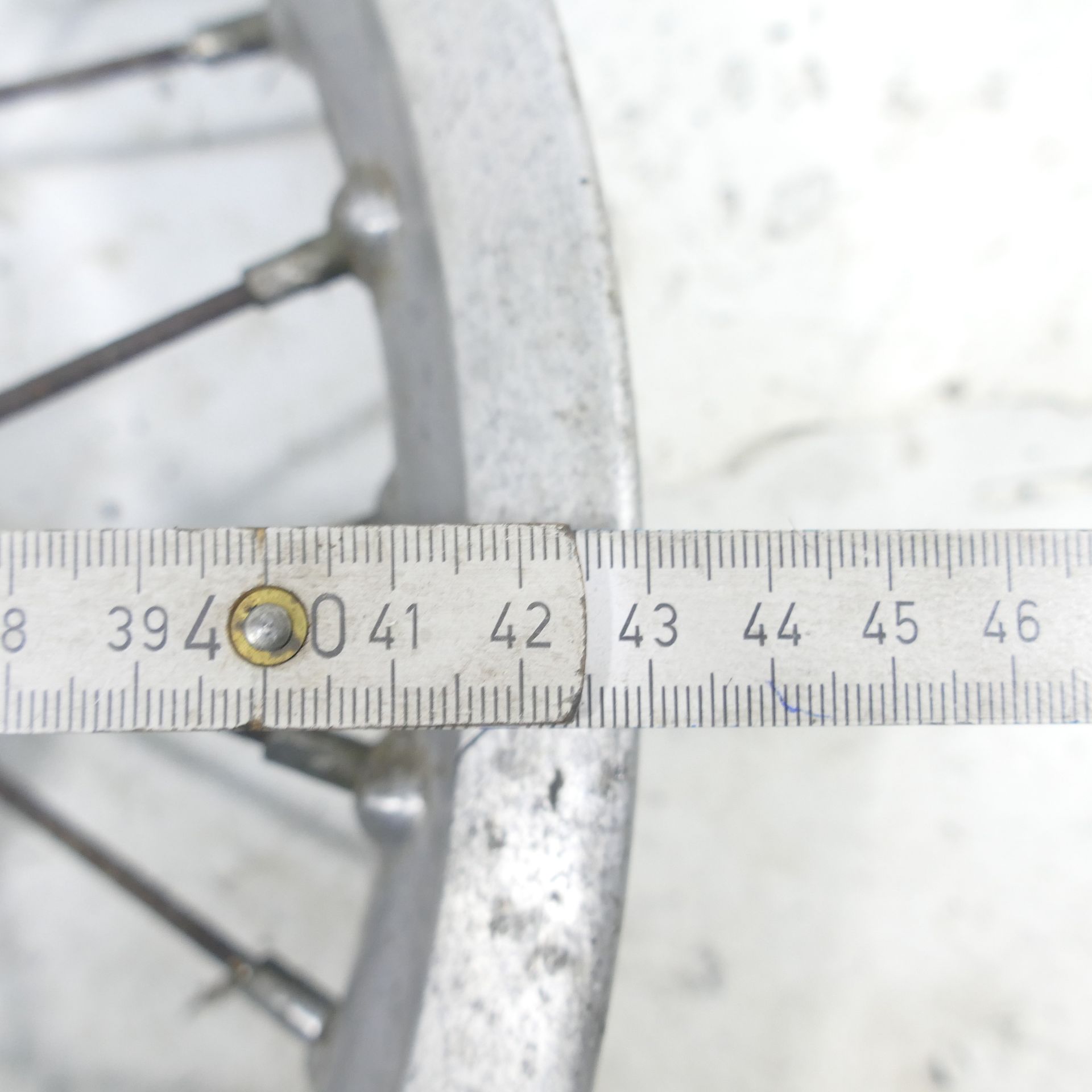 Mz/Muz Ets 250 Ez:73 Front Wheel Rim 1.60x18 Inch Rear Rim 61895