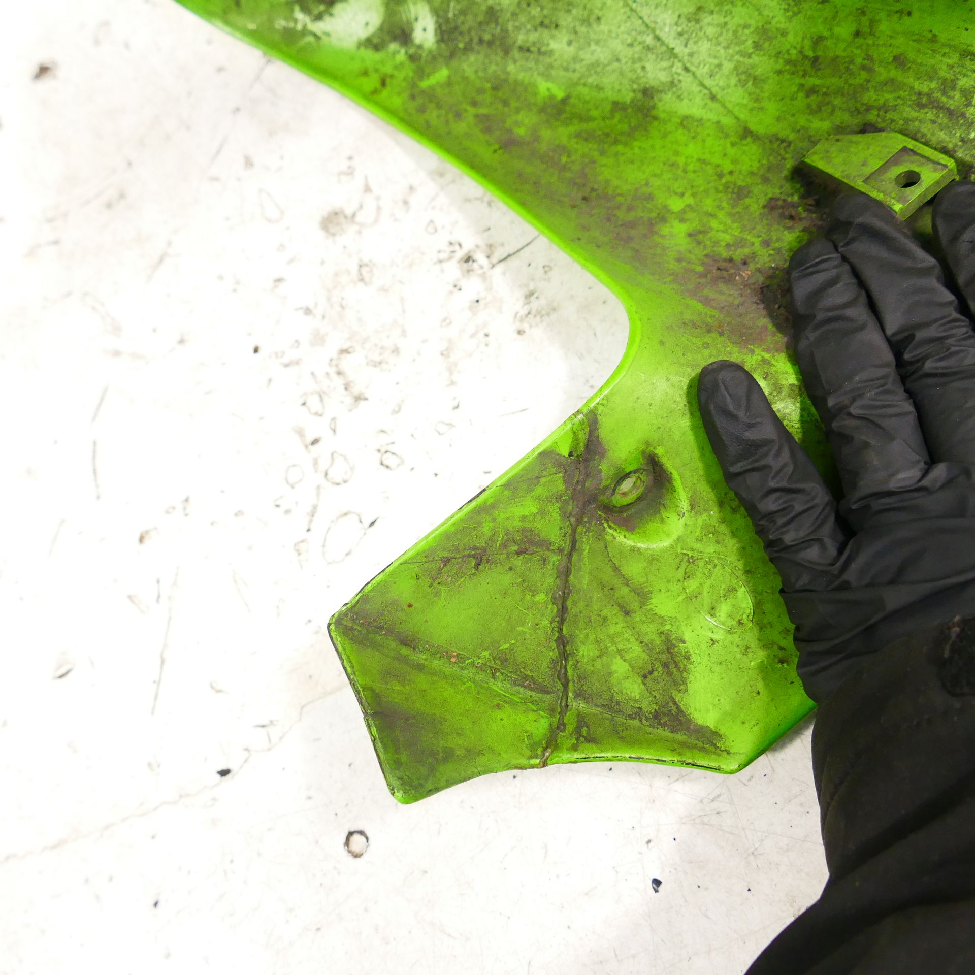 foota〜 Kawasaki ZX-9R 900 B EZ:97 Frontfender Schutzblech Kotflügel