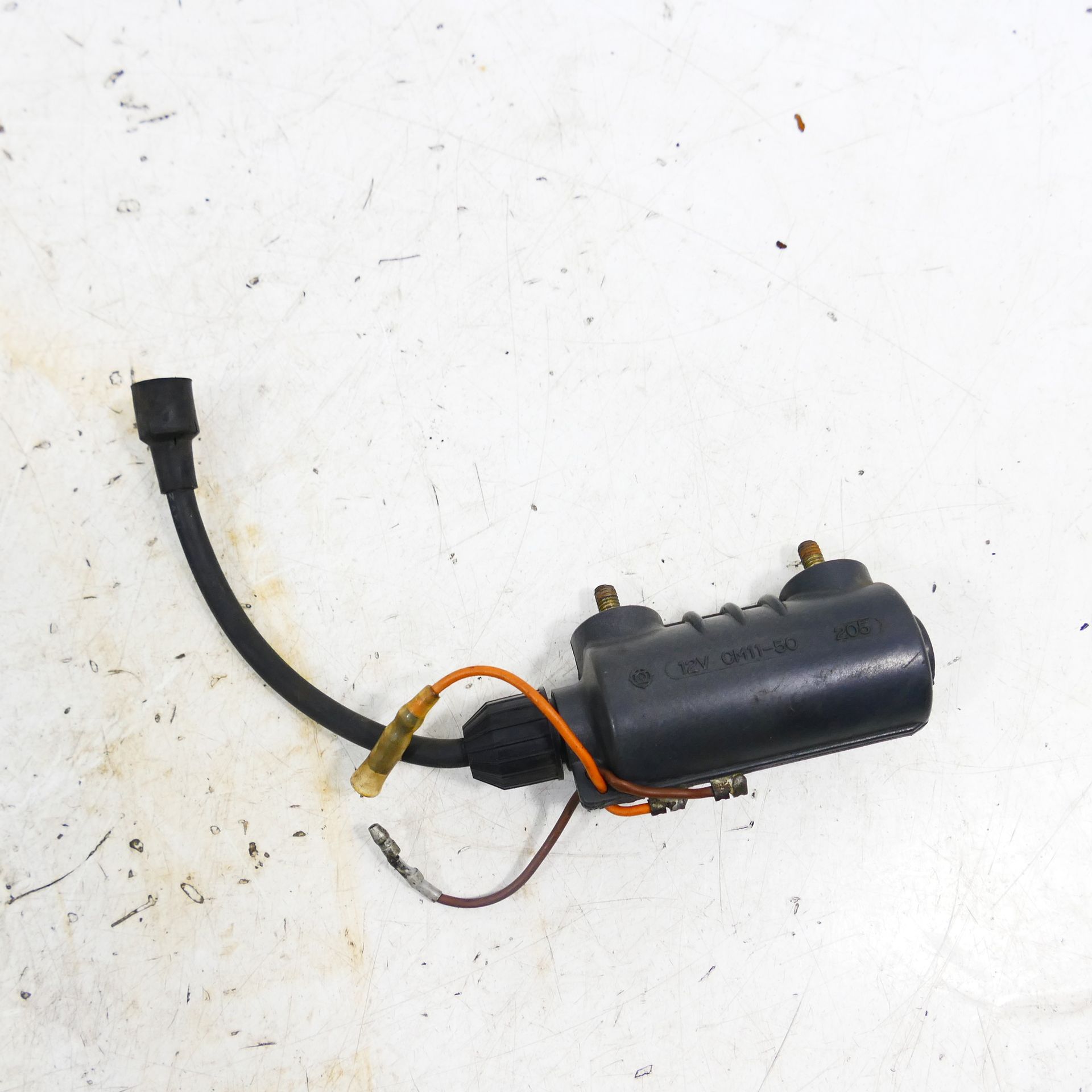 Yamaha DS7 ignition coil with ignition cable spark plug connector