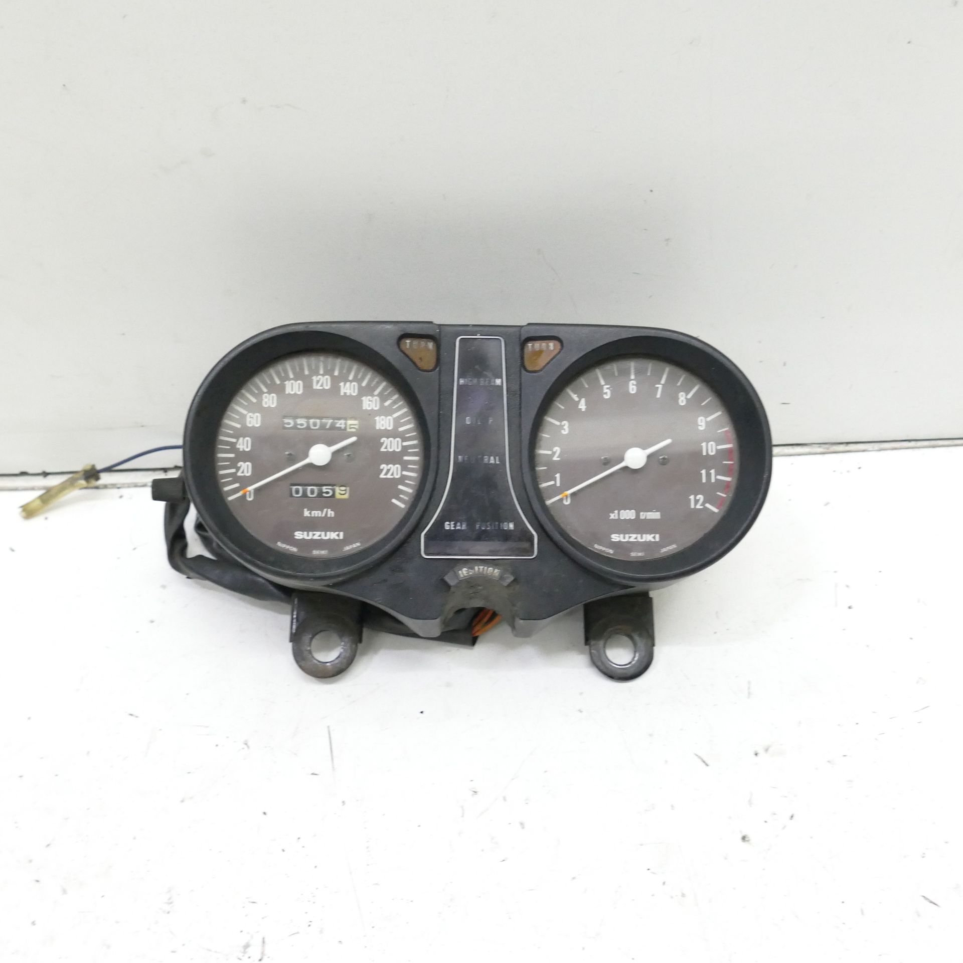 SUZUKI　GS、GSX系　メーター SUZUKI GS (GS 500) OEM Speedo/ tach/ odometer gauge instrument
