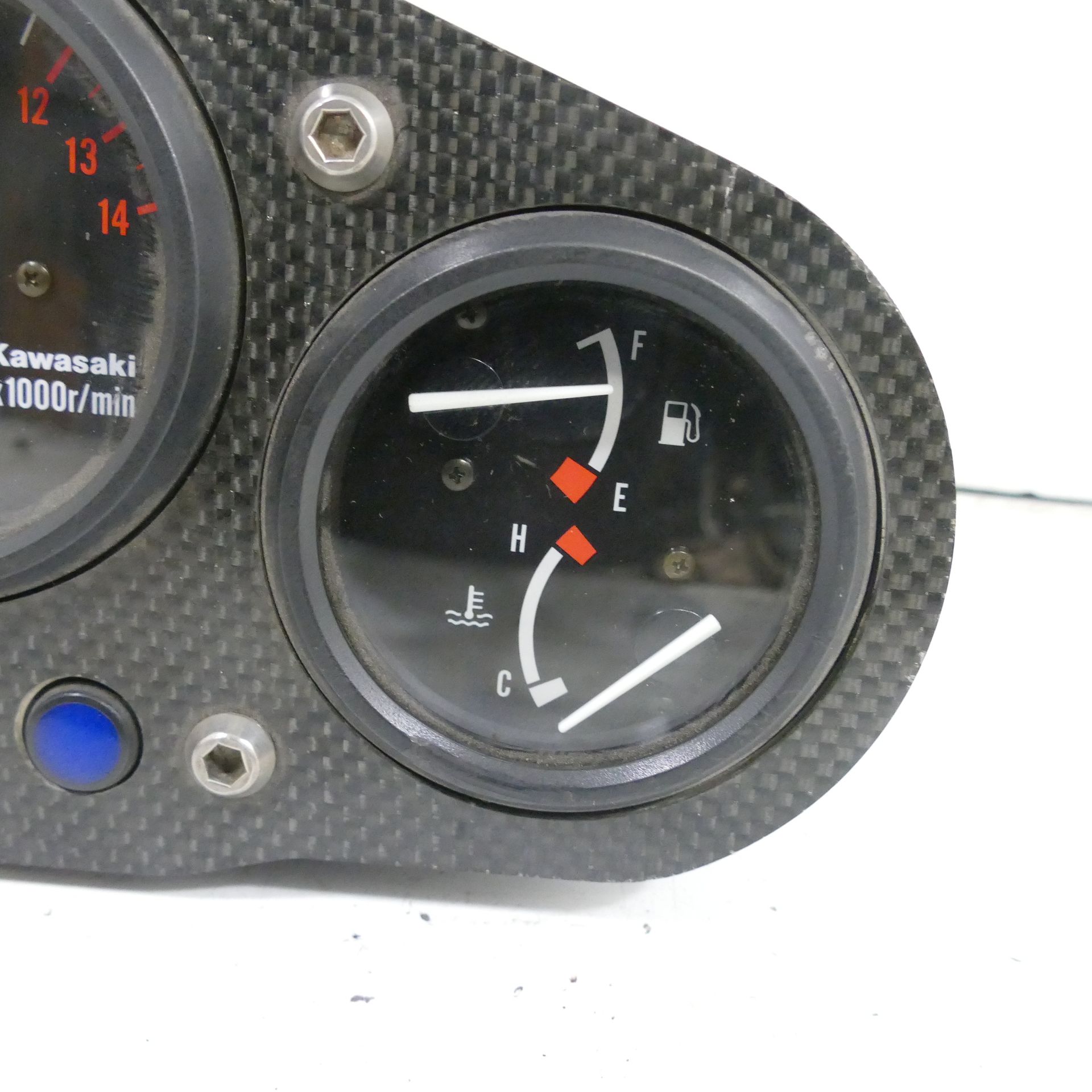 Kawasaki ZRX 1200 S EZ:07 Cockpit Speedometer Tachometer