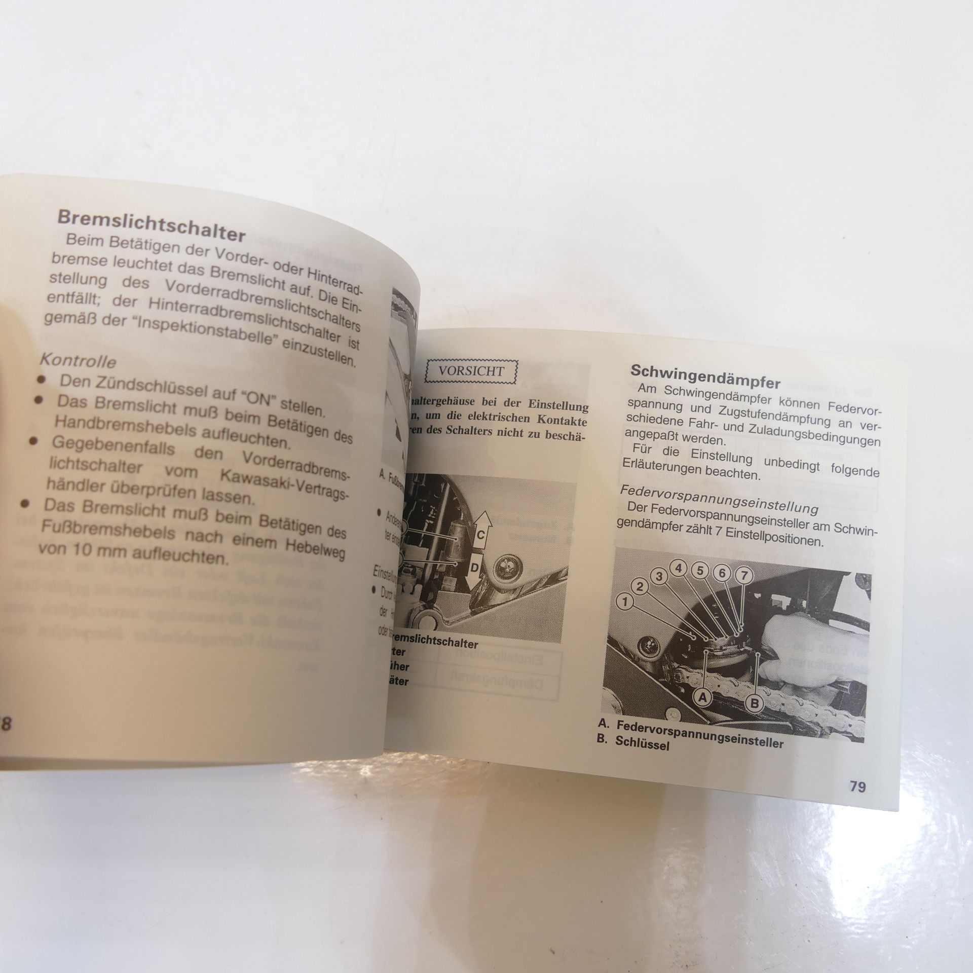 Kawasaki ZR-7 Operating Manual 72427 | eBay UK