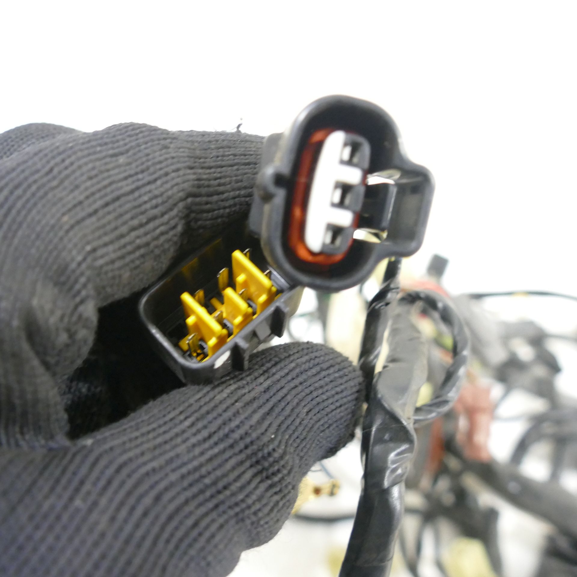 Kawasaki ZX-6R Kabelbaum Elektrik Kabel Stecker 72584 | eBay