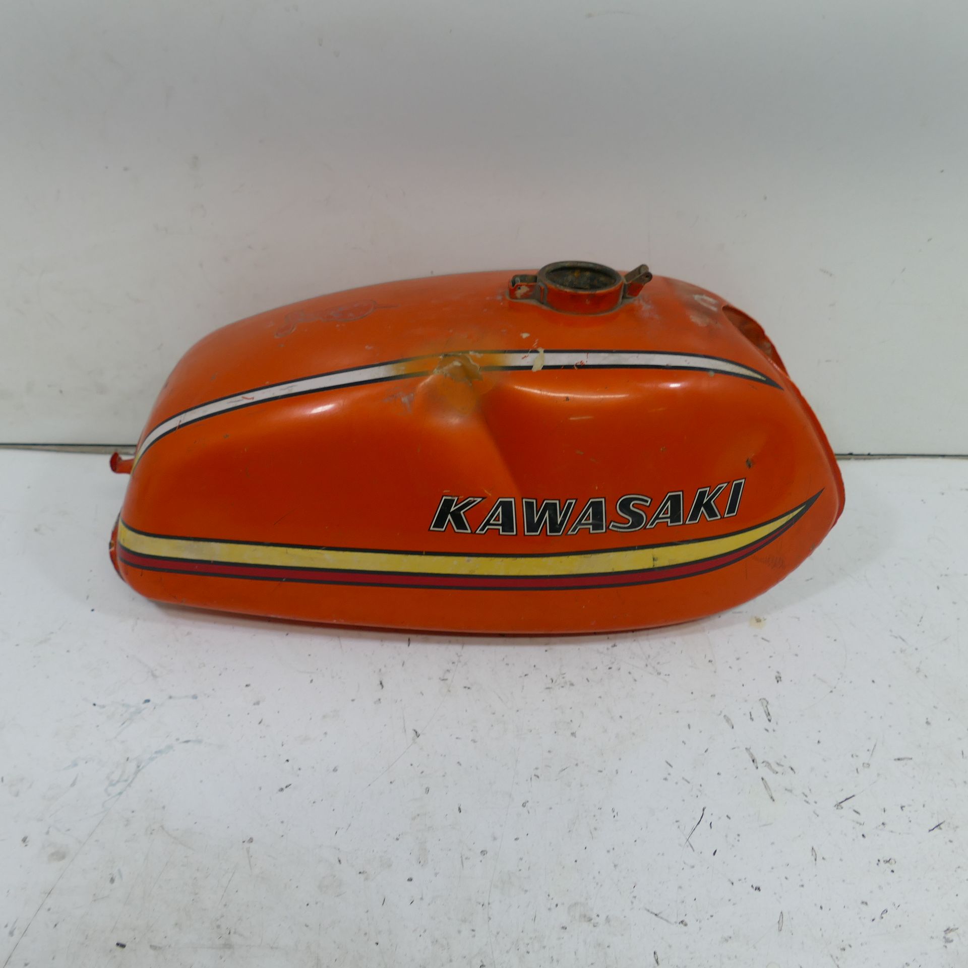 Kawasaki S1A 350 EZ:73 Gas Tank Fuel Tank 74062 | eBay