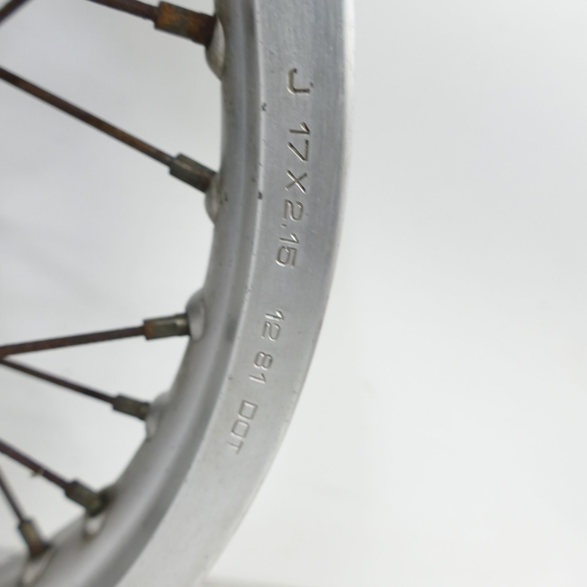 Honda XL 500 R Ez: 85 Rear Wheel Rim 17x2, 15 Inch Rim Cast Wheels